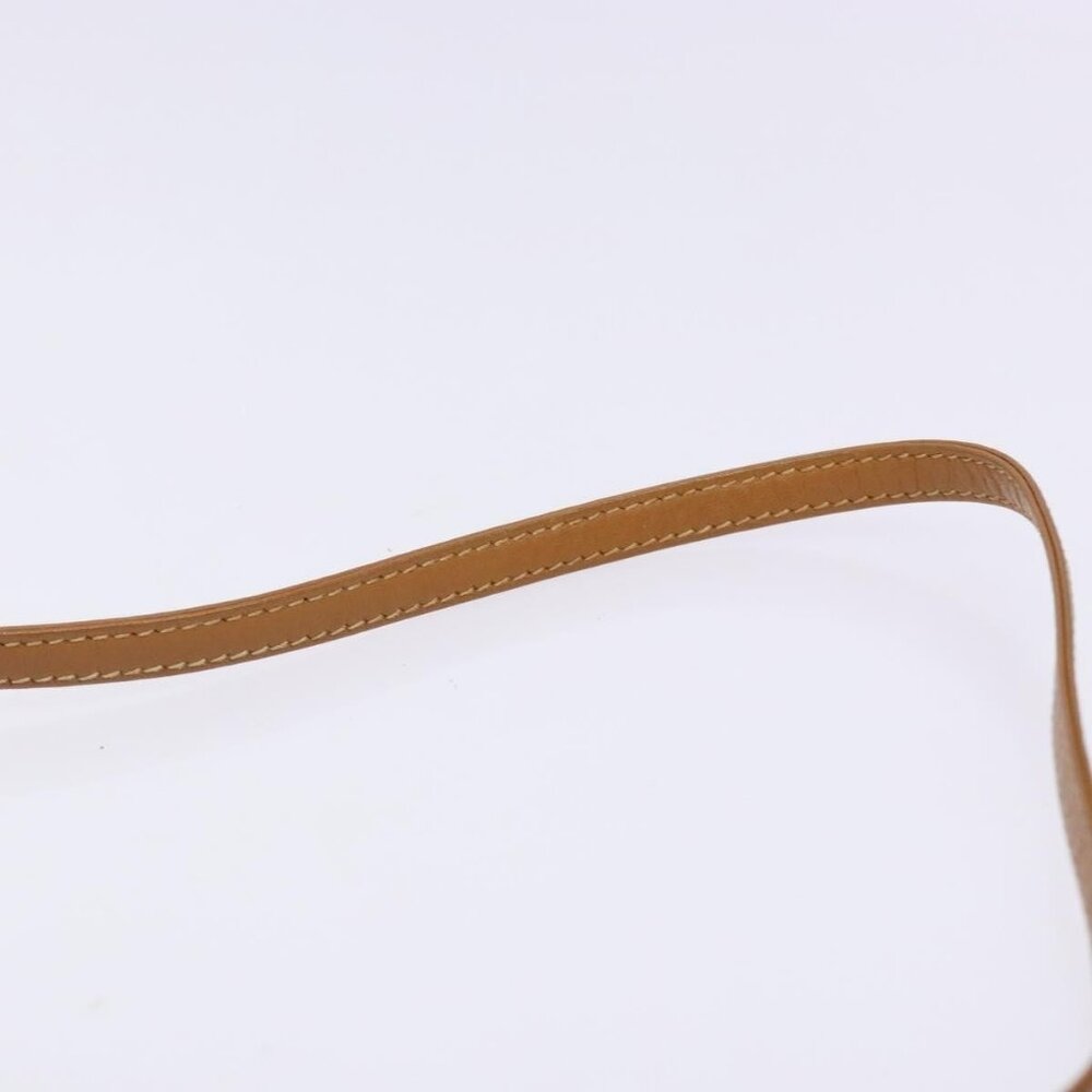 Authentic GUCCI Micro GG Supreme Shoulder Bag PVC Beige Gold - Picture 15 of 16